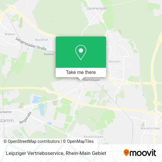 Карта Leipziger Vertriebsservice
