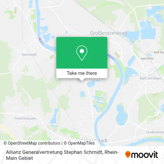Карта Allianz Generalvertretung Stephan Schmidt