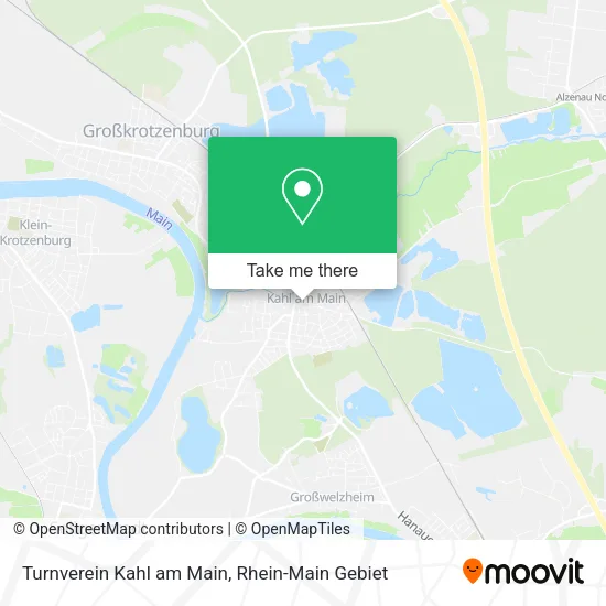 Карта Turnverein Kahl am Main