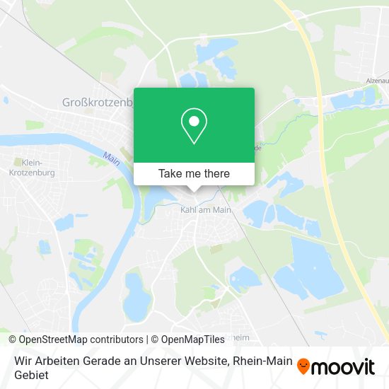 Карта Wir Arbeiten Gerade an Unserer Website