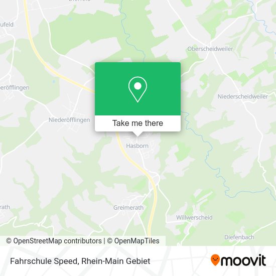 Карта Fahrschule Speed