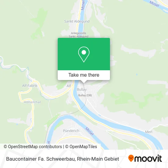 Карта Baucontainer Fa. Schweerbau