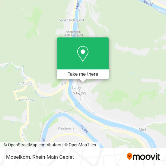 Карта Moselkom