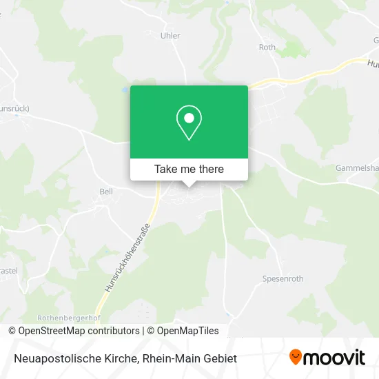 Карта Neuapostolische Kirche