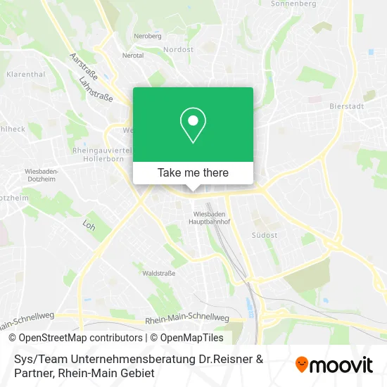 Карта Sys / Team Unternehmensberatung Dr.Reisner & Partner