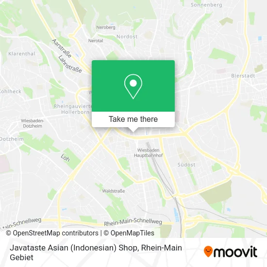 Карта Javataste Asian (Indonesian) Shop