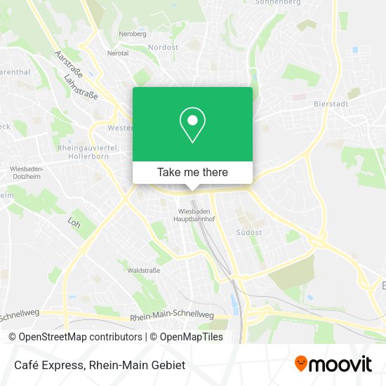 Карта Café Express