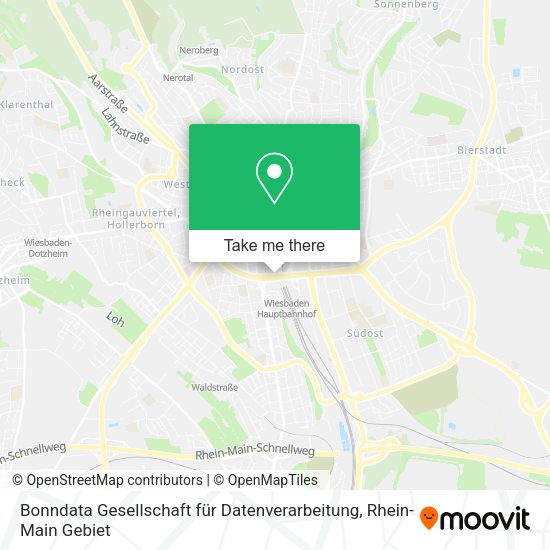 Карта Bonndata Gesellschaft für Datenverarbeitung