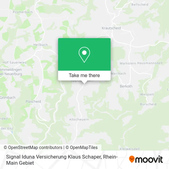 Карта Signal Iduna Versicherung Klaus Schaper