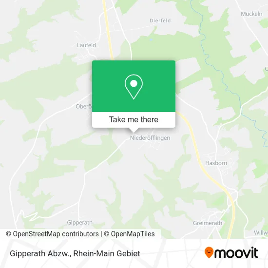 Карта Gipperath Abzw.