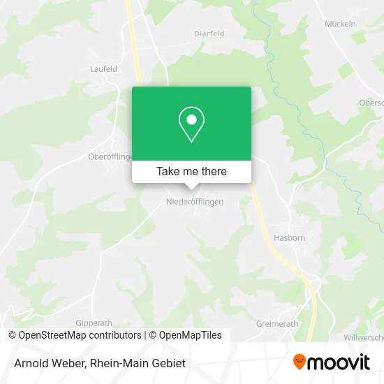 Карта Arnold Weber