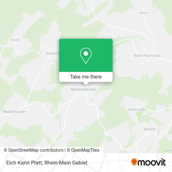 Карта Eich Kann Platt