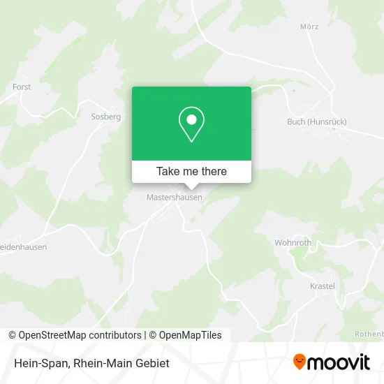 Карта Hein-Span