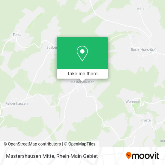 Карта Mastershausen Mitte