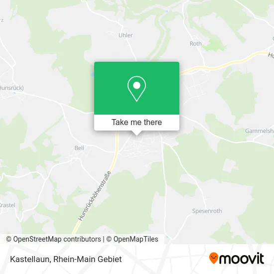 Карта Kastellaun