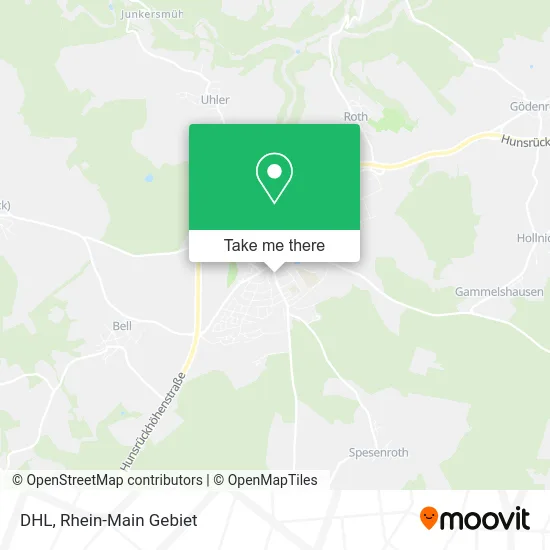 DHL map