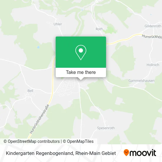 Карта Kindergarten Regenbogenland