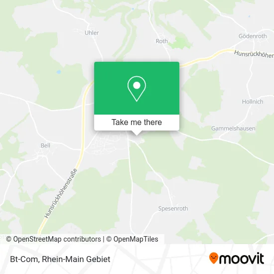 Bt-Com map