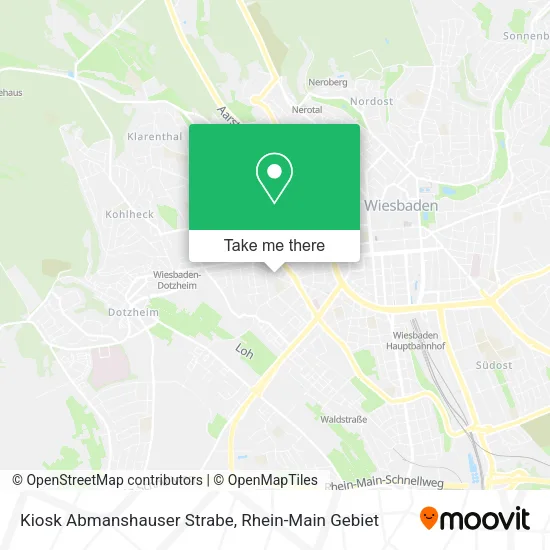 Карта Kiosk Abmanshauser Strabe