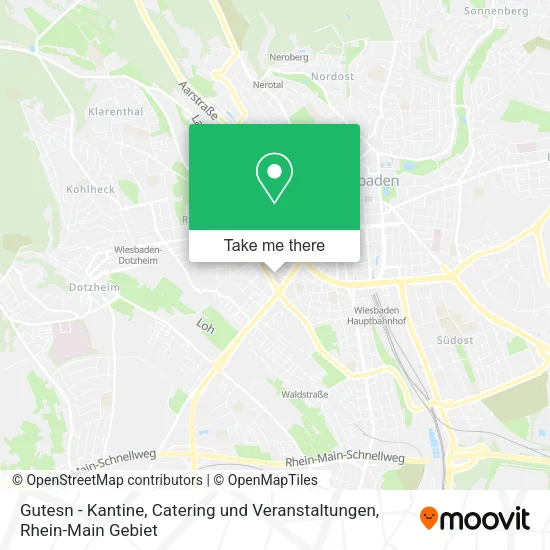 Карта Gutesn - Kantine, Catering und Veranstaltungen