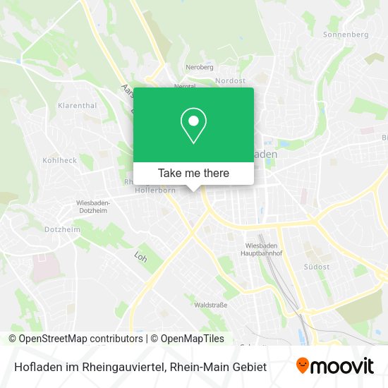Карта Hofladen im Rheingauviertel
