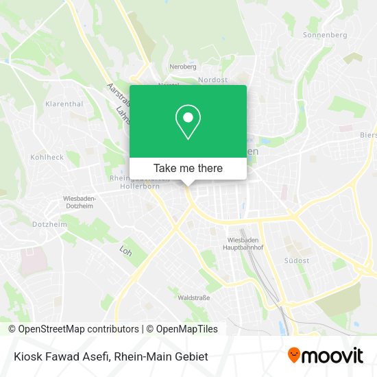 Карта Kiosk Fawad Asefi