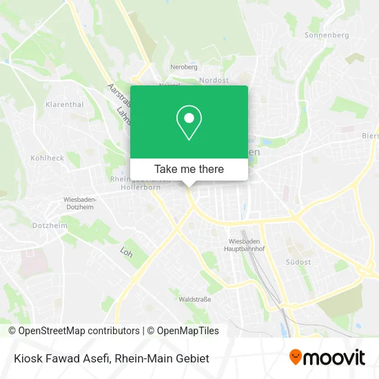 Карта Kiosk Fawad Asefi