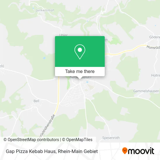 Карта Gap Pizza Kebab Haus