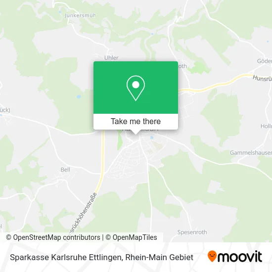 Карта Sparkasse Karlsruhe Ettlingen