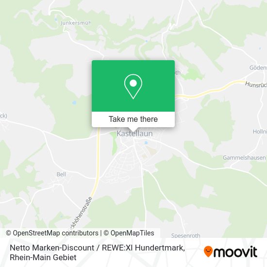 Карта Netto Marken-Discount / REWE:Xl Hundertmark