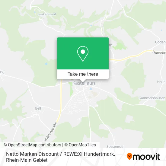 Карта Netto Marken-Discount / REWE:Xl Hundertmark