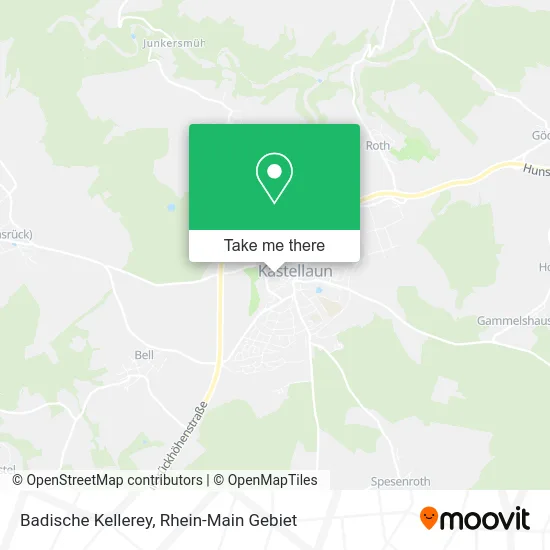 Карта Badische Kellerey