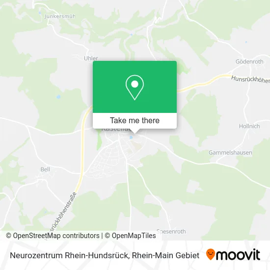 Карта Neurozentrum Rhein-Hundsrück