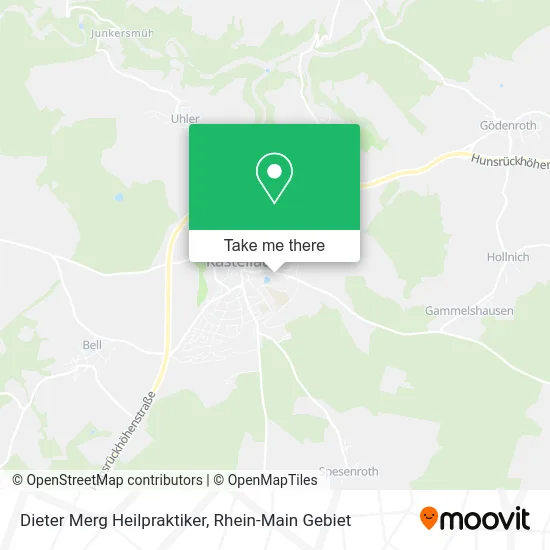 Карта Dieter Merg Heilpraktiker