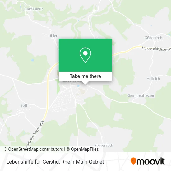 Карта Lebenshilfe für Geistig