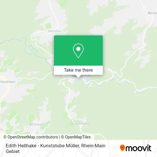 Карта Edith Hellhake - Kunststube Müller