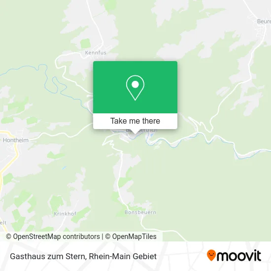 Карта Gasthaus zum Stern