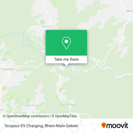 Карта Scopius EV Charging