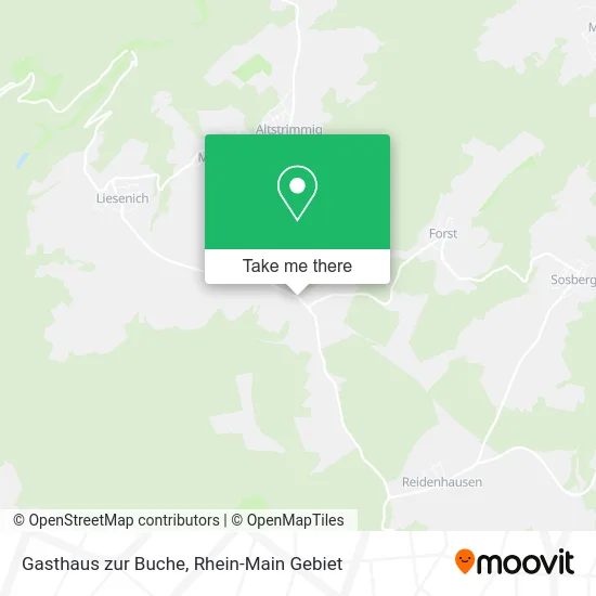 Карта Gasthaus zur Buche