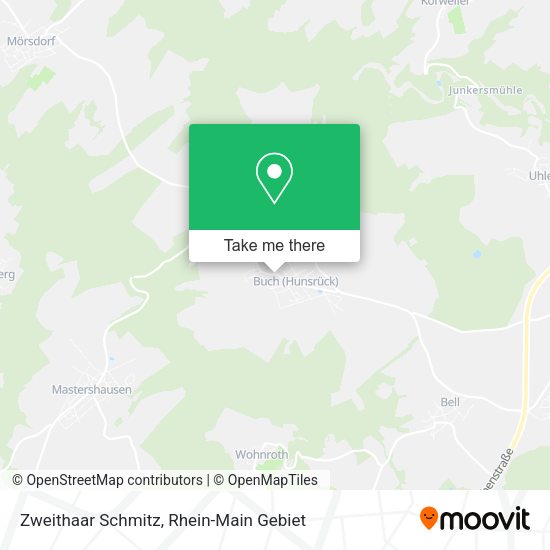 Карта Zweithaar Schmitz