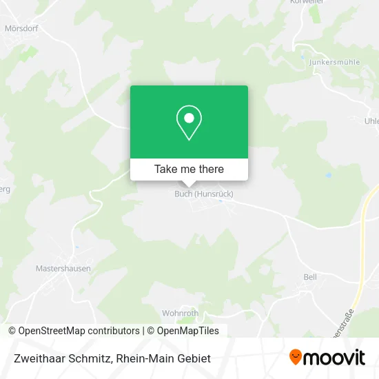 Карта Zweithaar Schmitz