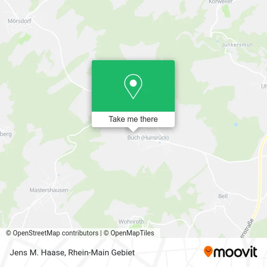 Карта Jens M. Haase
