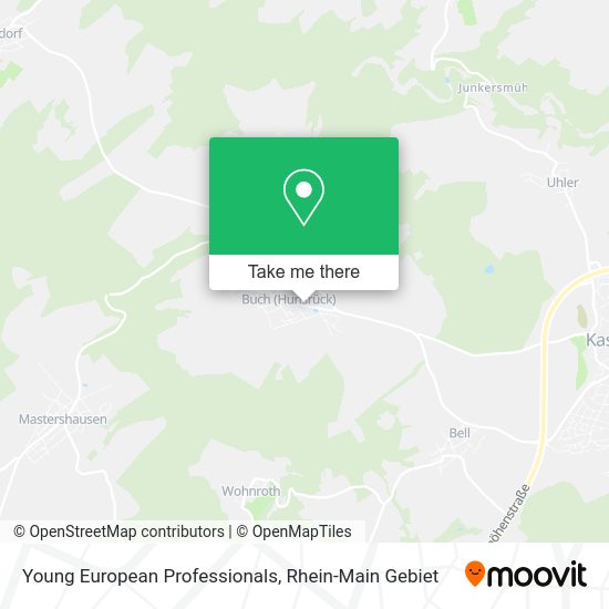 Карта Young European Professionals