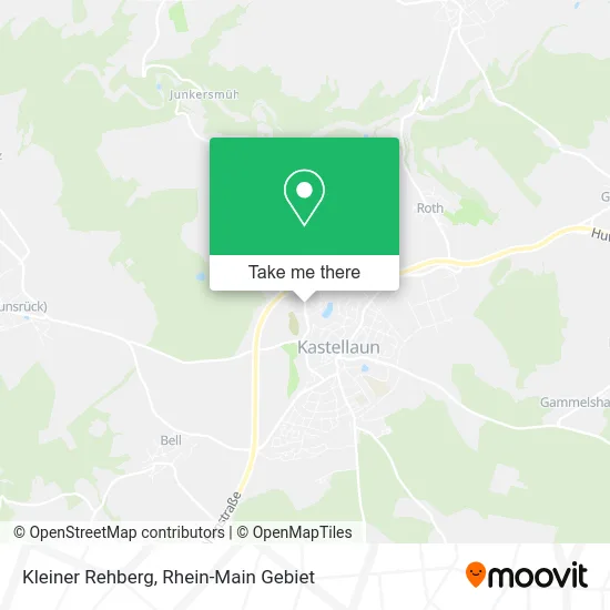 Карта Kleiner Rehberg