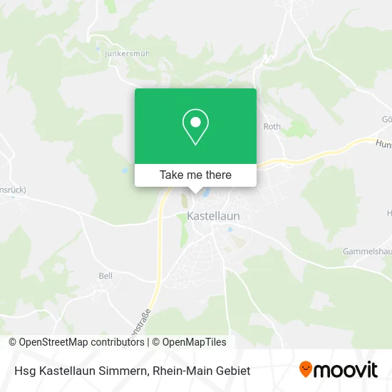 Карта Hsg Kastellaun Simmern