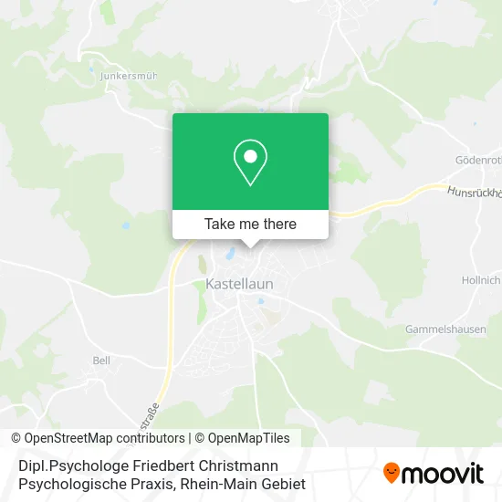 Карта Dipl.Psychologe Friedbert Christmann Psychologische Praxis