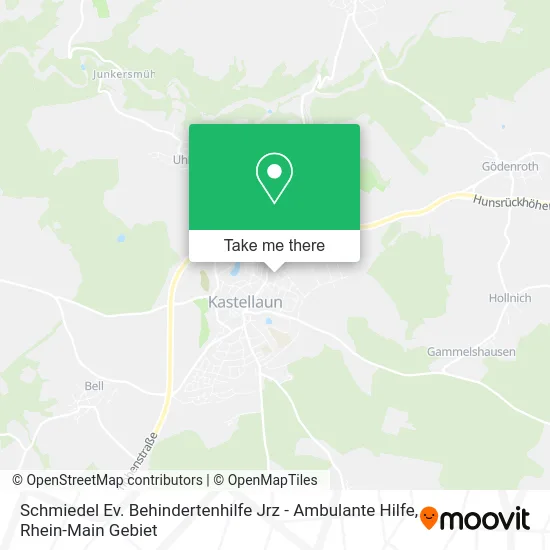 Карта Schmiedel Ev. Behindertenhilfe Jrz - Ambulante Hilfe