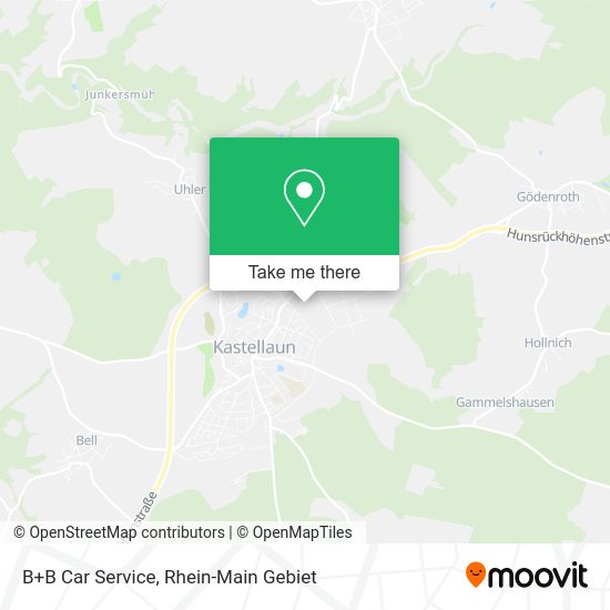 Карта B+B Car Service