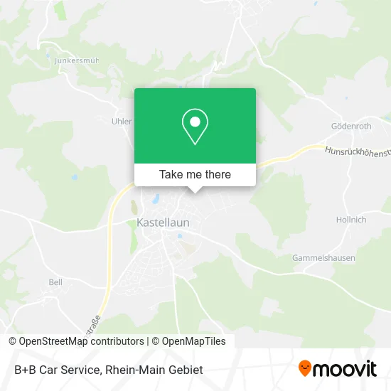 Карта B+B Car Service