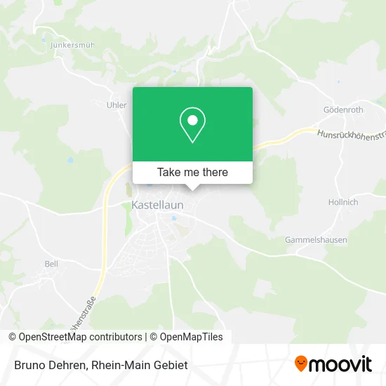 Карта Bruno Dehren